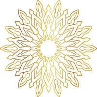 golden mandala design, royal look and design art, vintage, traditional vector