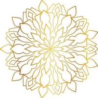 golden mandala design, royal look and design art, vintage, traditional vector