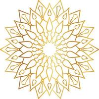 golden mandala design, royal look and design art, vintage, traditional vector