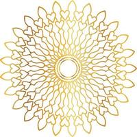 golden mandala design, royal look and design art, vintage, traditional vector