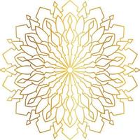 golden mandala design, royal look and design art, vintage, traditional vector