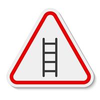 Do Not Use Ladders Symbol vector