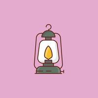 lantern Vector illustration on a  background. Premium quality symbols. Vector Line Flat color  icon for concept and graphic design.