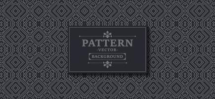 elegant pattern vintage style background vector