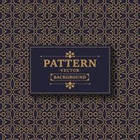 elegant pattern vintage style background vector