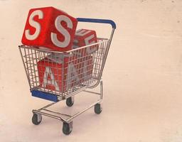 3d shopping cart sale