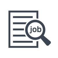 Search Job Icon vector