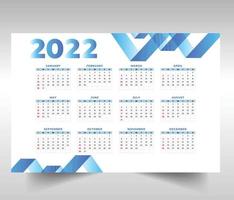simple desk calendar vector design template