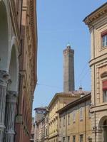 Medieval towers in Bologna photo