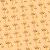 cute animals doodle pattern vector background image and use it as your wallpaper, poster and banner design