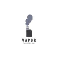 vape tienda icono vector logo plantilla ilustración diseño