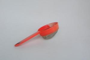 Used simple red tea filter photo