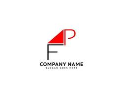 Initial Letter Logo FP Template Vector Design