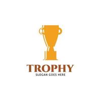 Tournament championship logo vector. Trophy logo 13267707 Vector Art at  Vecteezy