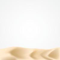 Middle east desert illustration on isolated background vector