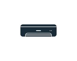 Air Conditioner Icon Vector Logo Template Illustration Design