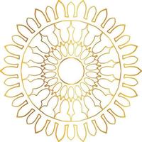 golden mandala design, royal, designing, background, circle, flower vector