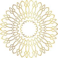 diseño de mandala dorado, real, diseño, fondo, circulo, flor vector
