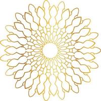 golden mandala design, royal, designing, background, circle, flower vector
