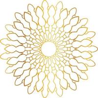 golden mandala design, royal, designing, background, circle, flower vector