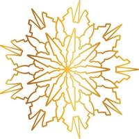 mandala pattern and background design with golden color, flower, texture, circle vector