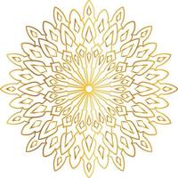mandala pattern and background design with golden color, flower, texture, circle vector