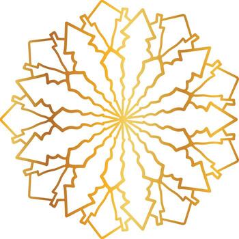 mandala pattern and background design with golden color, flower, texture, circle vector