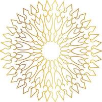 golden mandala design, royal, designing, background, circle, flower vector