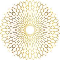 golden mandala design, royal, designing, background, circle, flower vector