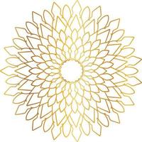 golden mandala design, royal, designing, background, circle, flower vector