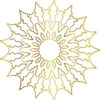 golden mandala design, royal, designing, background, circle, flower vector