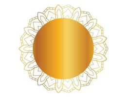 golden mandala design, royal, designing, background, circle, flower vector
