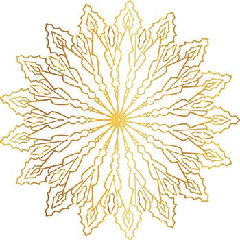 mandala pattern and background design with golden color, flower, texture, circle vector