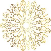 mandala pattern and background design with golden color, flower, texture, circle vector