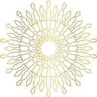golden mandala design, royal, designing, background, circle, flower vector