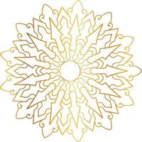 mandala pattern and background design with golden color, flower, texture, circle vector