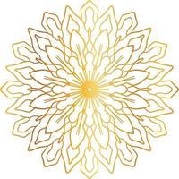 golden mandala design, royal, designing, background, circle, flower vector