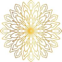 golden mandala design, royal, designing, background, circle, flower vector