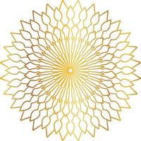 golden mandala design, royal, designing, background, circle, flower vector