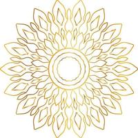 golden mandala design, royal, designing, background, circle, flower vector