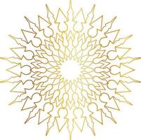 golden mandala design, royal, designing, background, circle, flower vector