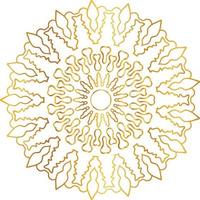 golden mandala design, royal, designing, background, circle, flower vector