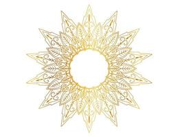 golden mandala design, royal, designing, background, circle, flower vector