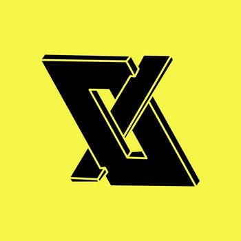 Optical illusion. Geometric figure. Impossible shapes vector. Optical art object. vector