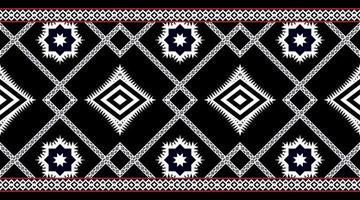 Ethnic pattern vector background. seamless pattern traditional.