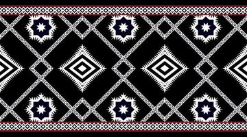 Ethnic pattern vector background. seamless pattern traditional.