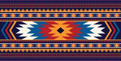 Seamless oriental geometric ethnic pattern for background or wallpaper. Carpet floor curtain design vector
