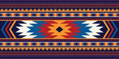Seamless oriental geometric ethnic pattern for background or wallpaper. Carpet floor curtain design vector