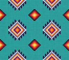 Seamless oriental geometric ethnic pattern for background or wallpaper. Carpet floor curtain design vector