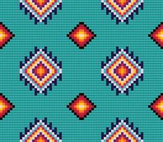 Seamless oriental geometric ethnic pattern for background or wallpaper. Carpet floor curtain design vector